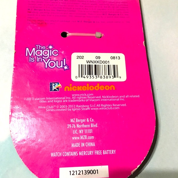 NICKELODEON WINX 2013 LCD WRIST WATCH NWT - Picture 11 of 11